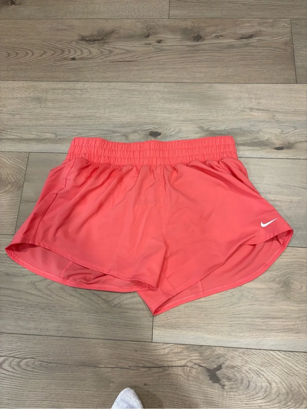 Nike Women’s Coral-Pink Athletic Shorts